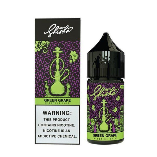 BUY 1 GET 1 FREE | Green Grape - Nasty Shisha Salt | 30ML Vape Juice | 35MG, 50MG | Vape India - Vape India