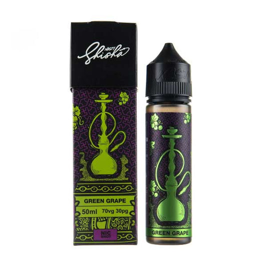 BUY 1 GET 1 FREE | Green Grape Shisha 50ml Shortfill E - Liquid by Nasty JuiceVAPE INDIA - Vape India