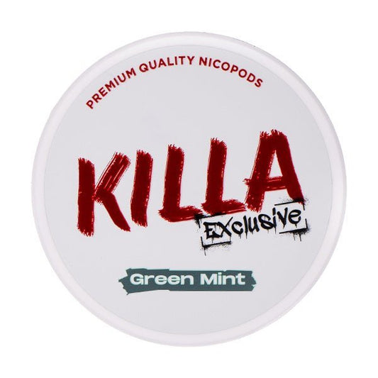 BUY 1 GET 1 FREE | Green Mint Nicotine Pouches by Killa ExclusiveVAPE INDIA - Vape India