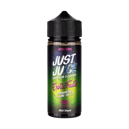 BUY 1 GET 1 FREE | Guanabana Lime On Ice 100ml Shortfill E - Liquid by Just JuiceVAPE INDIA - Vape India