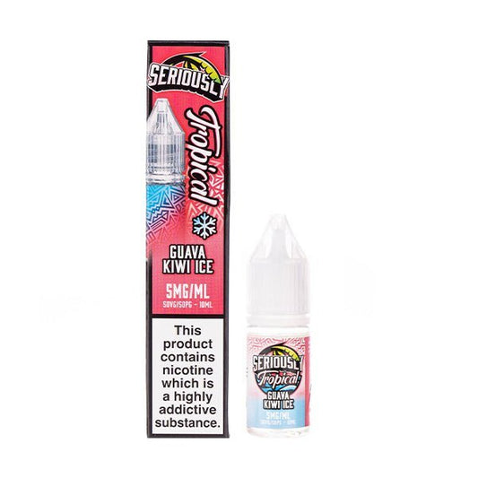 BUY 1 GET 1 FREE | Guava Kiwi Ice Nic Salt E - Liquid by Seriously TropicalVAPE INDIA - Vape India