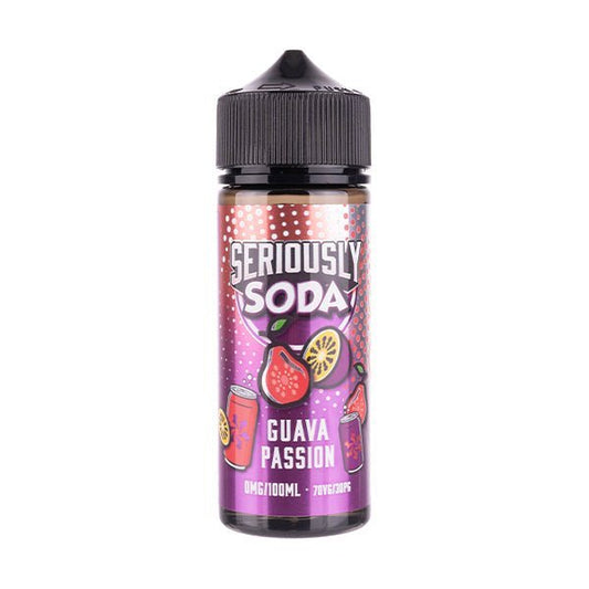 BUY 1 GET 1 FREE | Guava Passion 100ml Shortfill E - Liquid by Seriously SodaVAPE INDIA - Vape India