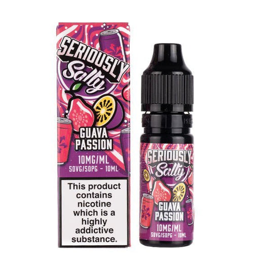 BUY 1 GET 1 FREE | Guava Passion Nic Salt E - Liquid by Seriously SodaVAPE INDIA - Vape India