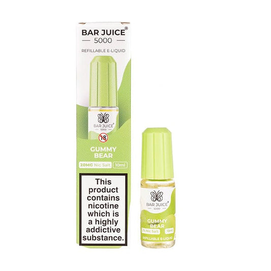 BUY 1 GET 1 FREE | Gummy Bear Nic Salt E - Liquid by Bar Juice 5000VAPE INDIA - Vape India