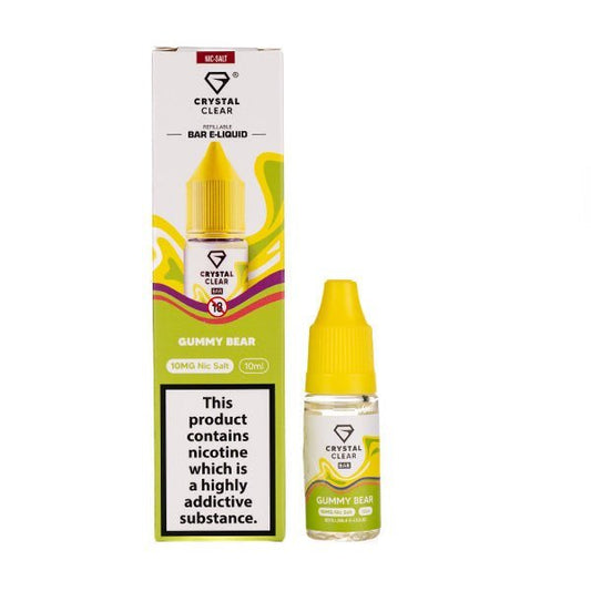 BUY 1 GET 1 FREE | Gummy Bear Nic Salt E - Liquid by Crystal ClearVAPE INDIA - Vape India