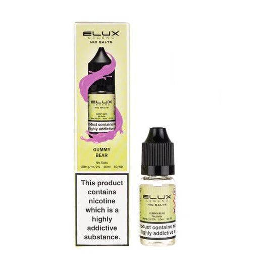 BUY 1 GET 1 FREE | Gummy Bear Nic Salt E - Liquid by Elux LegendVAPE INDIA - Vape India