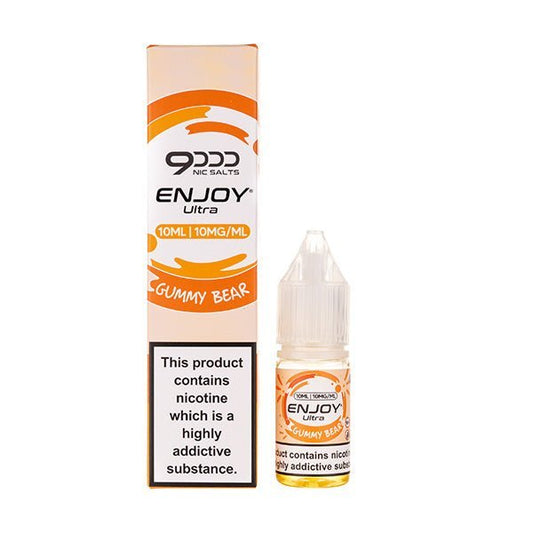 BUY 1 GET 1 FREE | Gummy Bear Nic Salt E - Liquid by Enjoy Ultra 9000VAPE INDIA - Vape India