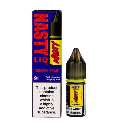 BUY 1 GET 1 FREE | Gummy Bear Nic Salt E - Liquid by Nasty LiqVAPE INDIA - Vape India