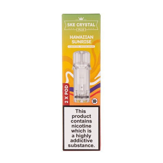 BUY 1 GET 1 FREE | Hawaiian Sunrise Crystal Plus Prefilled Pods by SKEVAPE INDIA - Vape India