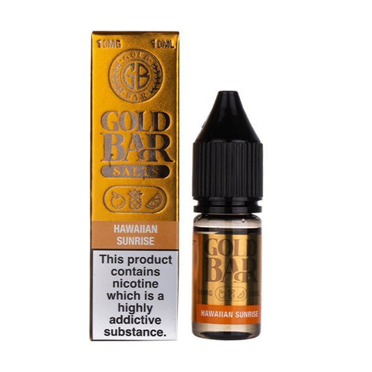 BUY 1 GET 1 FREE | Hawaiian Sunrise Nic Salt E - Liquid by Gold BarVAPE INDIA - Vape India