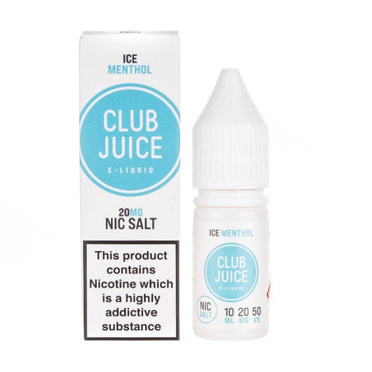 BUY 1 GET 1 FREE | Ice Menthol Nic Salt E - Liquid by Club JuiceVAPE INDIA - Vape India