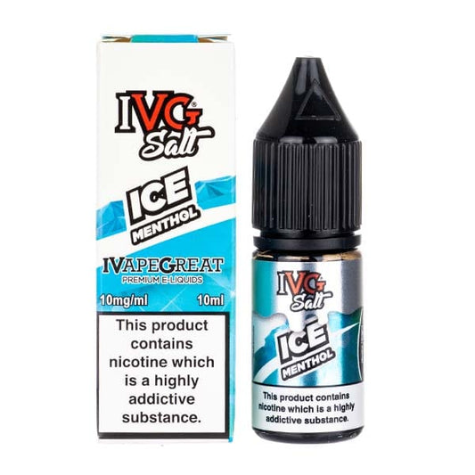 BUY 1 GET 1 FREE | Ice Menthol Nic Salt E - Liquid by IVGVAPE INDIA - Vape India