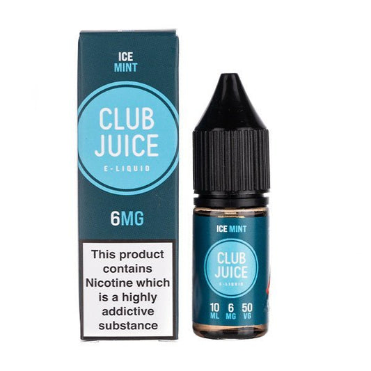 BUY 1 GET 1 FREE | Ice Mint E - Liquid by Club JuiceVAPE INDIA - Vape India