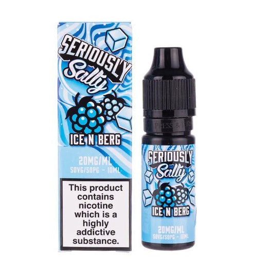 BUY 1 GET 1 FREE | Ice N Berg Nic Salt E - Liquid by Seriously SaltyVAPE INDIA - Vape India