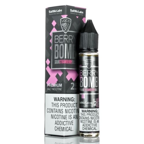 BUY 1 GET 1 FREE | Iced Berry Bomb - VGod SaltNic | 30Ml Vape Juice | 25MG, 50MG | Vape India - Vape India