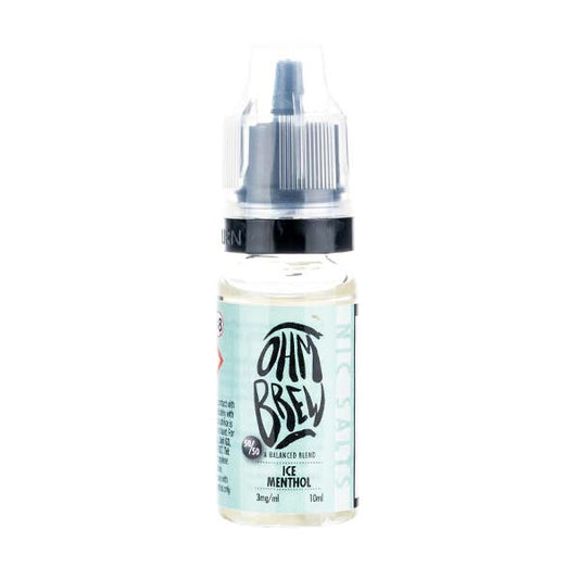 BUY 1 GET 1 FREE | Iced Menthol Nic Salt E - Liquid by Ohm BrewVAPE INDIA - Vape India