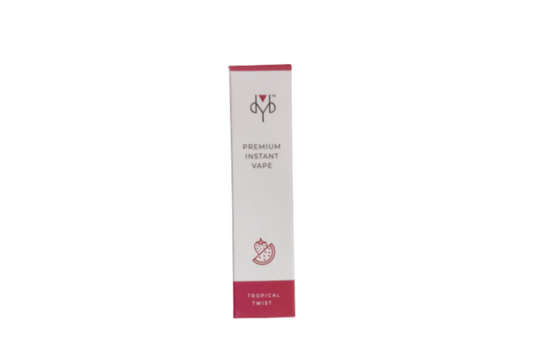 BUY 1 GET 1 FREE | Iced Strawberry - DYB Bar Disposable Vape India | Vape India - Vape India