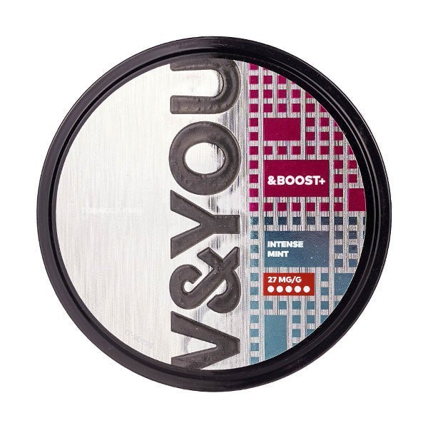 BUY 1 GET 1 FREE | Intense Mint &Boost+ Nicotine Pouches by V&YOUVAPE INDIA - Vape India
