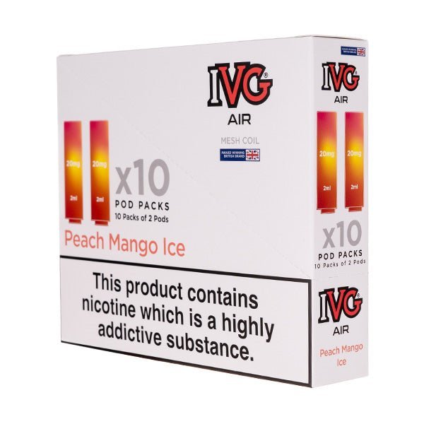 BUY 1 GET 1 FREE | IVG Air 4 in 1 Prefilled Pods [Box of 10]VAPE INDIA - Vape India