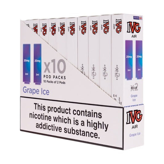 BUY 1 GET 1 FREE | IVG Air 4 in 1 Prefilled Pods [Box of 10]VAPE INDIA - Vape India