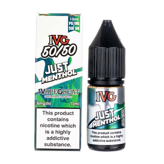 BUY 1 GET 1 FREE | Just Menthol E - Liquid by IVGVAPE INDIA - Vape India