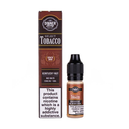 BUY 1 GET 1 FREE | Kentucky Nut Nic Salt E - Liquid by Dinner Lady Select TobaccoVAPE INDIA - Vape India
