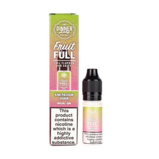 BUY 1 GET 1 FREE | Kiwi Passion Guava Nic Salt E - Liquid by Dinner Lady Fruit Full Bar SaltsVAPE INDIA - Vape India