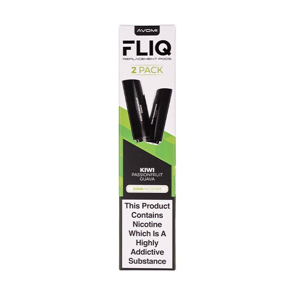 BUY 1 GET 1 FREE | Kiwi Passionfruit Guava FLIQ Prefilled Pods by AvomiVAPE INDIA - Vape India