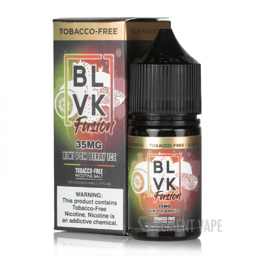 BUY 1 GET 1 FREE | Kiwi Pom Berry Ice - Blvk fusion Salts | 30ML Vape Juice | 35MG, 50MG | Vape India - Vape India