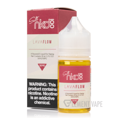 BUY 1 GET 1 FREE | Lava Flow - Naked 100 Salt | 30ML Vape Juice | 35MG, 50MG | Vape India - Vape India