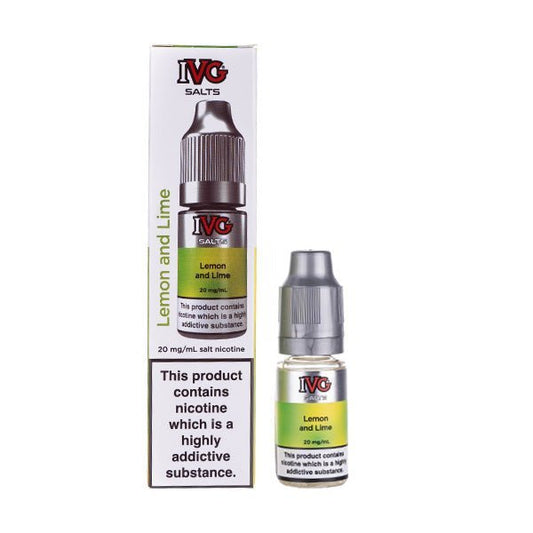 BUY 1 GET 1 FREE | Lemon and Lime Nic Salt E - Liquid by IVGVAPE INDIA - Vape India