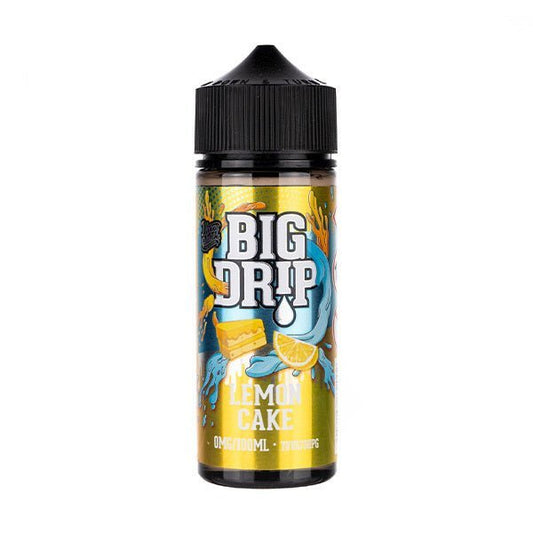 BUY 1 GET 1 FREE | Lemon Cake 100ml Shortfill E - Liquid by Big DripVAPE INDIA - Vape India