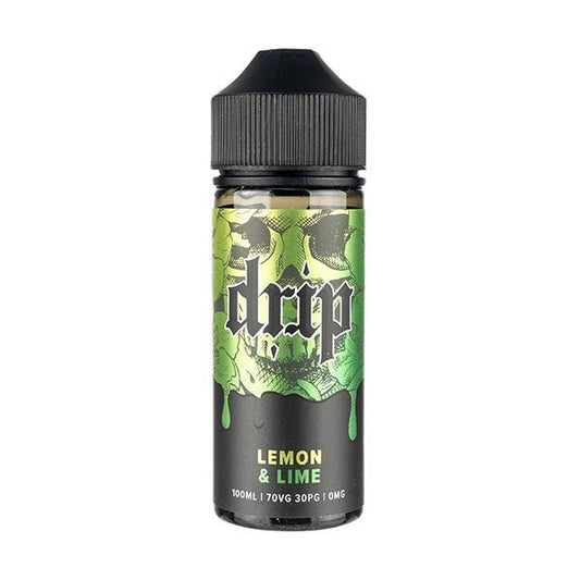BUY 1 GET 1 FREE | Lemon & Lime 100ml Shortfill E - Liquid by DripVAPE INDIA - Vape India