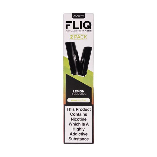 BUY 1 GET 1 FREE | Lemon & Lime Cola FLIQ Prefilled Pods by AvomiVAPE INDIA - Vape India
