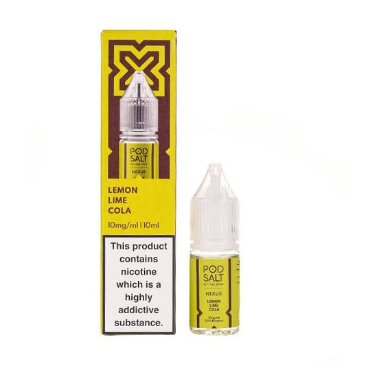 BUY 1 GET 1 FREE | Lemon Lime Cola Nic Salt by Pod Salt NexusVAPE INDIA - Vape India