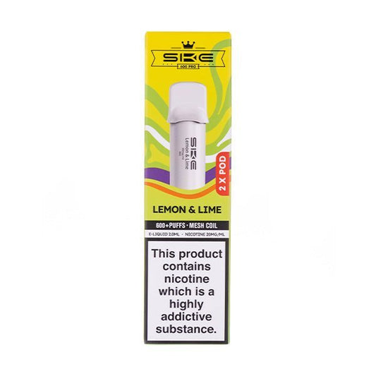 BUY 1 GET 1 FREE | Lemon Lime Crystal 600 Pro Prefilled Pods by SKEVAPE INDIA - Vape India