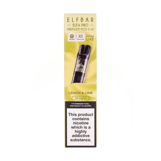 BUY 1 GET 1 FREE | Lemon & Lime Elfa Pro Prefilled Pods by Elf BarVAPE INDIA - Vape India