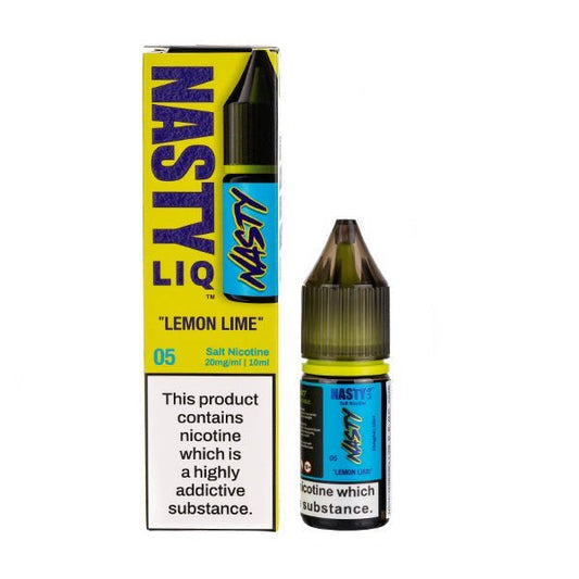 BUY 1 GET 1 FREE | Lemon Lime Nic Salt E - Liquid by Nasty LiqVAPE INDIA - Vape India