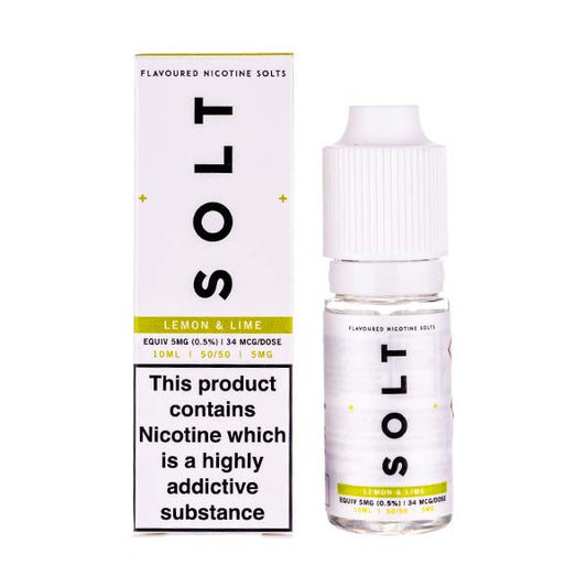 BUY 1 GET 1 FREE | Lemon & Lime Nic Salt E - Liquid by SOLTVAPE INDIA - Vape India