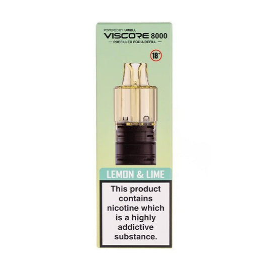 BUY 1 GET 1 FREE | Lemon & Lime Viscore Prefilled Pods by UWELLVAPE INDIA - Vape India