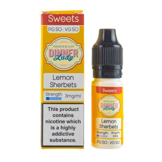 BUY 1 GET 1 FREE | Lemon Sherbet 50/50 E - Liquid by Dinner LadyVAPE INDIA - Vape India