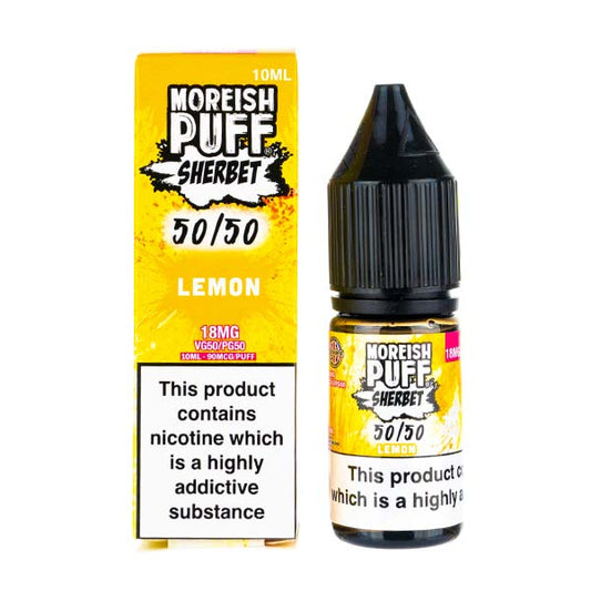 BUY 1 GET 1 FREE | Lemon Sherbet 50/50 E - Liquid by Moreish PuffVAPE INDIA - Vape India