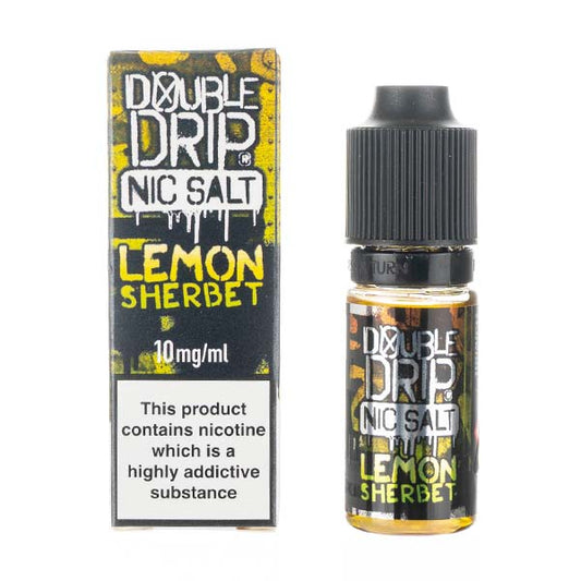 BUY 1 GET 1 FREE | Lemon Sherbet Nic Salt E - Liquid by Double DripVAPE INDIA - Vape India
