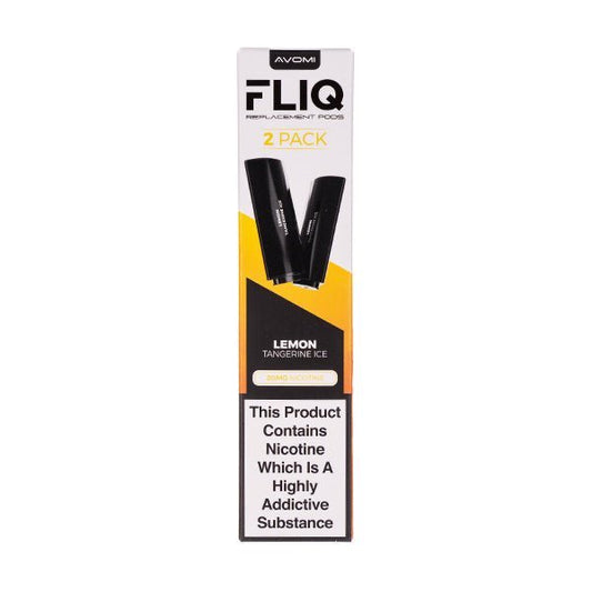 BUY 1 GET 1 FREE | Lemon Tangerine Ice FLIQ Prefilled Pods by AvomiVAPE INDIA - Vape India