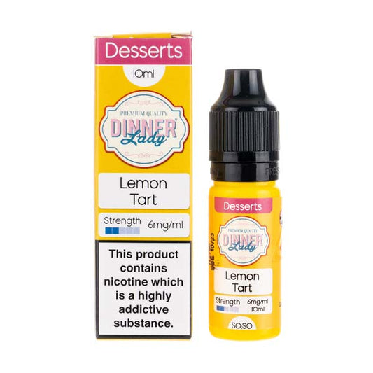BUY 1 GET 1 FREE | Lemon Tart 50/50 E - Liquid by Dinner LadyVAPE INDIA - Vape India