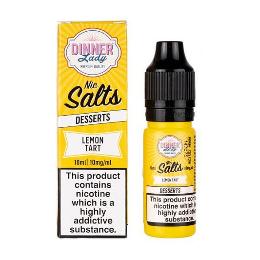 BUY 1 GET 1 FREE | Lemon Tart Nic Salt E - Liquid by Dinner LadyVAPE INDIA - Vape India