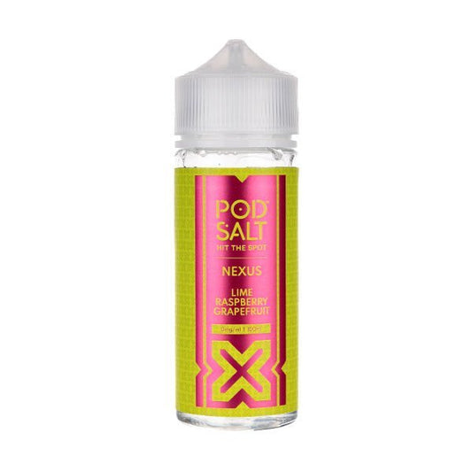 BUY 1 GET 1 FREE | Lime Raspberry Grapefruit 100ml Shortfill E - Liquid by Pod Salt NexusVAPE INDIA - Vape India