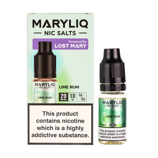 BUY 1 GET 1 FREE | Lime Rum Nic Salt E - Liquid by Lost Mary MaryliqVAPE INDIA - Vape India