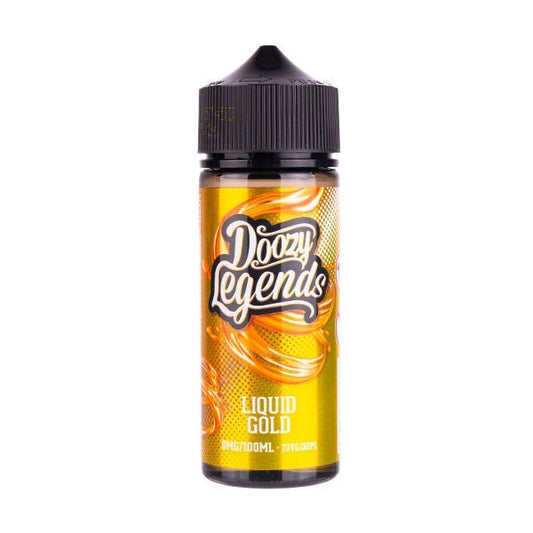 BUY 1 GET 1 FREE | Liquid Gold 100ml Shortfill E - Liquid by Doozy LegendsVAPE INDIA - Vape India