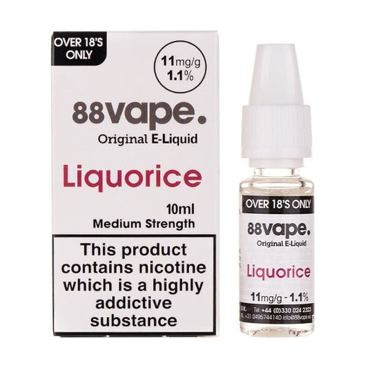 BUY 1 GET 1 FREE | Liquorice 50/50 E - Liquid by 88VapeVAPE INDIA - Vape India
